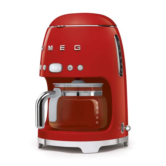 Smeg Linea 50'S Retro Style- Filtre Kahve Makinesi- Red Dcf02Rdeu
