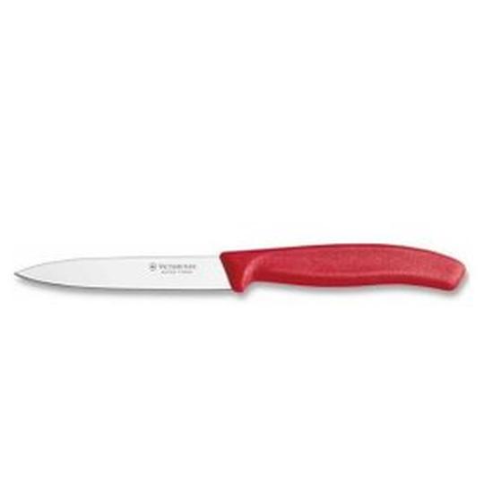 Victorinox 6.7701 Kırmızı Fibrox Soyma Bıçağı 10 cm