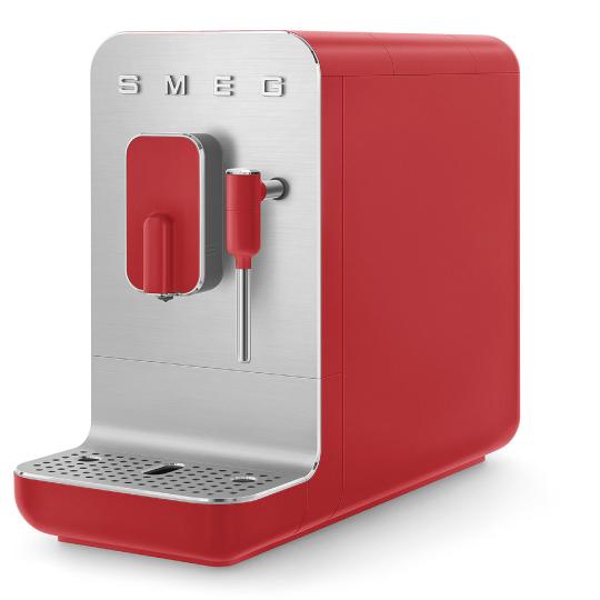 Smeg Otomatik Espresso Kahve Makinesi Mat Red Bcc02Rdme