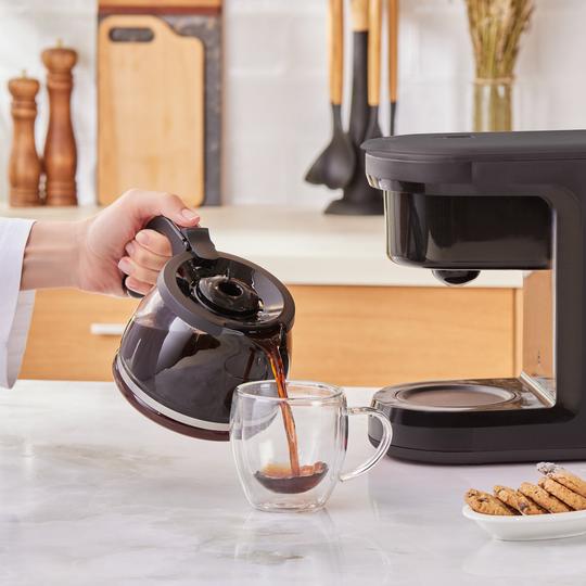 Karaca Hatır Plus Mod 5 İn 1 Kahve Makinesi Black Copper