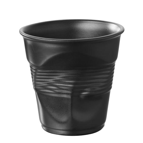 Revol Froisse Siyah Cappuccino Kupa 180 ml